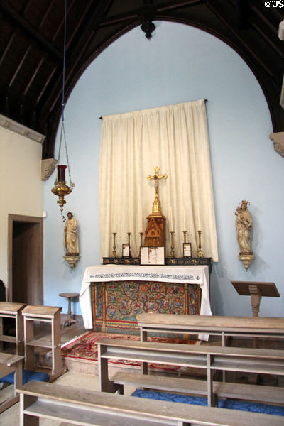 Chapel at Abbotsford House. Melrose, Scotland.