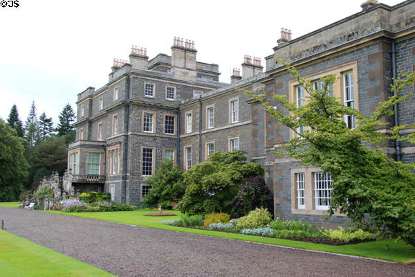 Bowhill House (19thC). Selkirk, Scotland. Architect: William Atkinson, William Burn & David Bryce.