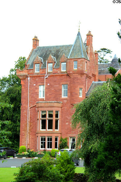 Hotel beside Dryburgh Abbey. Scotland.