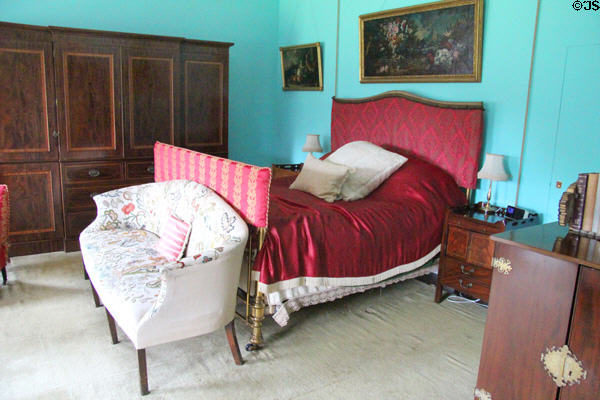 North bedroom at Manderston House. Duns, Scotland.
