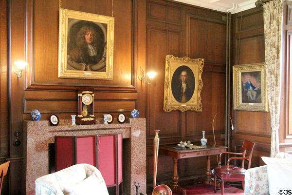 Library at Thirlestane Castle. Scotland.