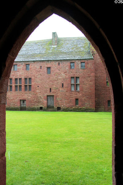 Abbot's House at Arbroath Abbey. Arbroath, Scotland.