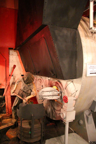 Boilers aboard RRS Discovery. Dundee, Scotland.