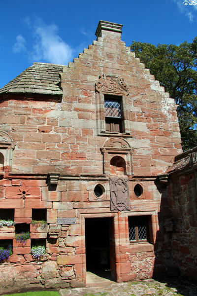 Summerhouse at Edzell Castle. Brechin, Scotland.