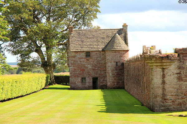 Summerhouse at Edzell Castle. Brechin, Scotland.