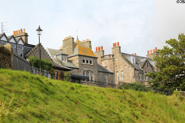 University of St Andrews buildings along East Scores. St Andrews, Scotland.