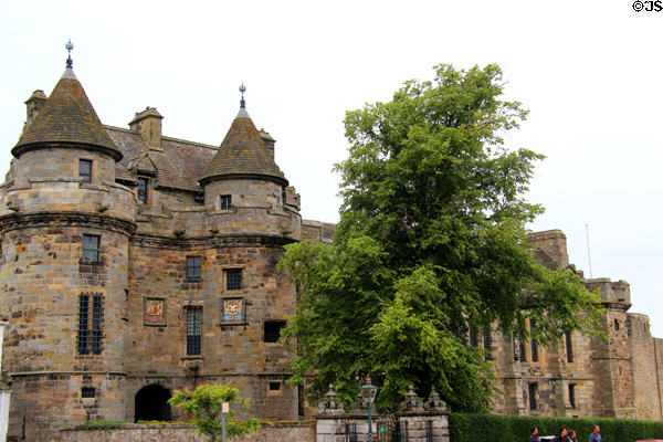 Falkland Palace run as museum by National Trust for Scotland (NTS). Falkland, Scotland.