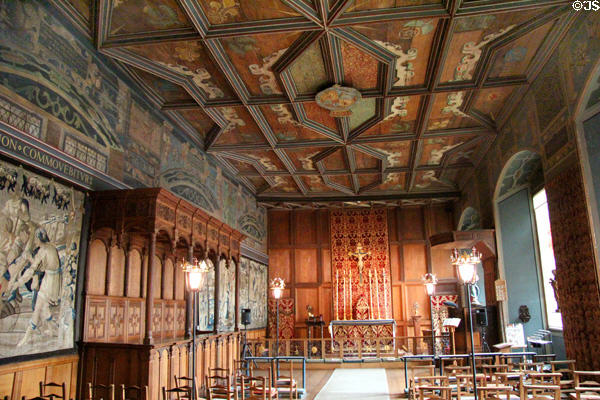 Chapel Royal at Falkland Palace. Falkland, Scotland.