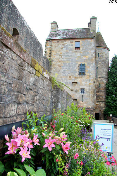Drainage downspout at Falkland Palace. Falkland, Scotland.