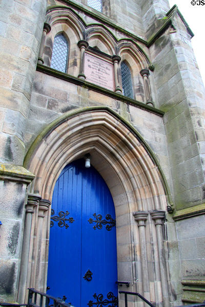 Falkland Parish Church (1849) (High St.). Falkland, Scotland.