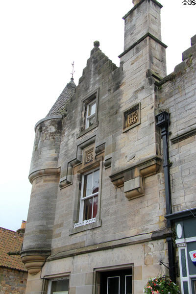 Former Savings Bank & Co-Operative Building (1886) (High St.). Falkland, Scotland.