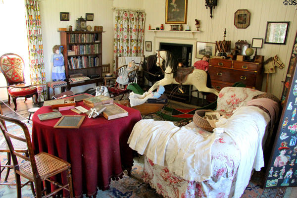 Nursery at Kellie Castle. Pittenweem, Scotland.