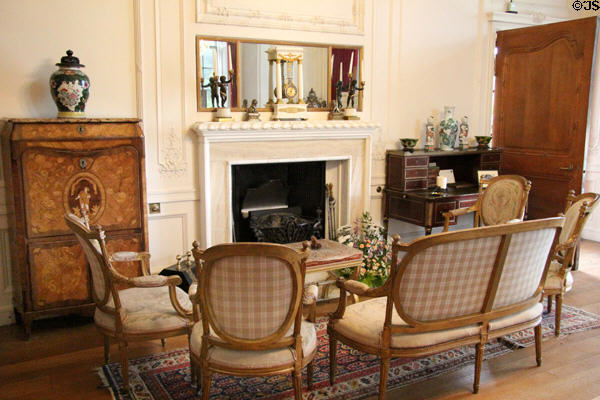 Drawing room at Hill of Tarvit Mansion. Cupar, Scotland.