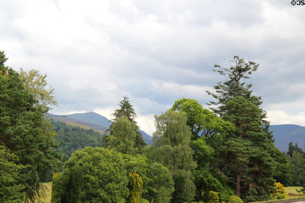 Scenery at Blair Castle. Pitlochry, Scotland.