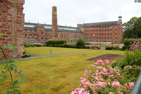 Stanley Mills (1786-7) former factory run as a museum by Historic Scotland (HES). Stanley, Scotland. Architect: Richard Arkwright.