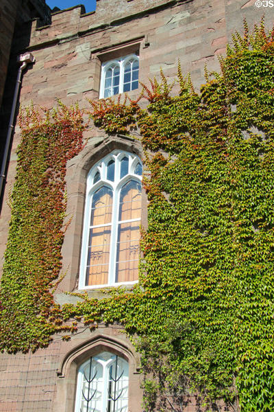 Window details at Scone Palace. Perth, Scotland.