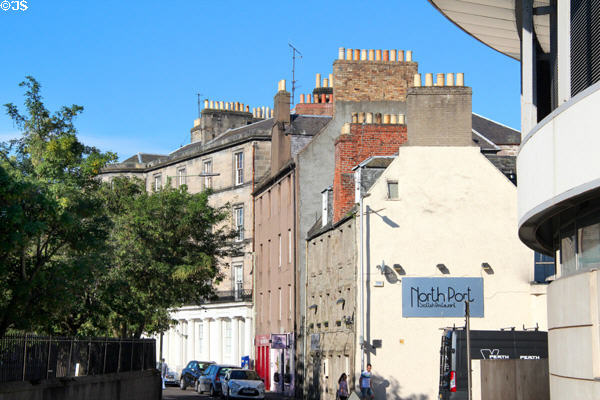 North Port streetscape. Perth, Scotland.