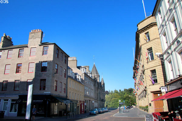 Perth streetscape. Perth, Scotland.
