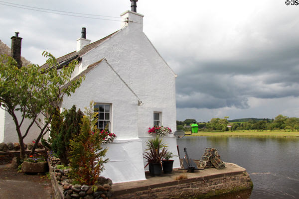 Heritage house on River Dee. Kirkcudbright, Scotland.