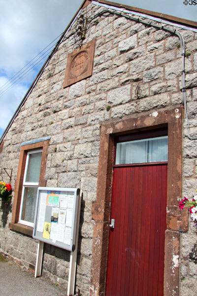 Odd Fellows Hall (1892) on Main Street. New Abbey, Scotland.