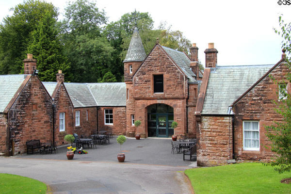 Threave stables (1872) at Threave Garden. Rhonehouse, Scotland. Architect: Peddie & Kinnear.