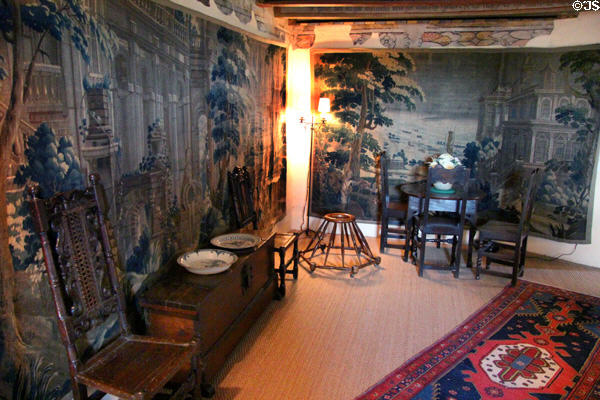 Green Lady's room at Crathes Castle. Crathes, Scotland.