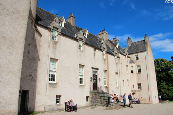 Wing from 1600s at Drum Castle. Drumoak, Scotland.