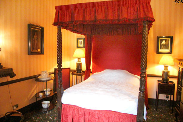 North Bedroom at Castle Fraser. Aberdeenshire, Scotland.