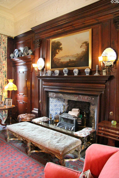 Morning room (former Great Hall) (1683) at Fyvie Castle. Turriff, Scotland.