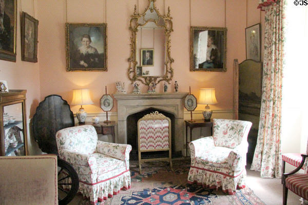 Seton room at Fyvie Castle. Turriff, Scotland.