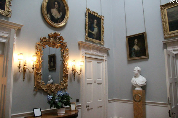 Blue Square room at Haddo House. Methlick, Scotland.