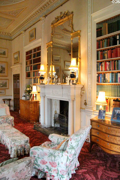 Morning room at Haddo House. Methlick, Scotland.