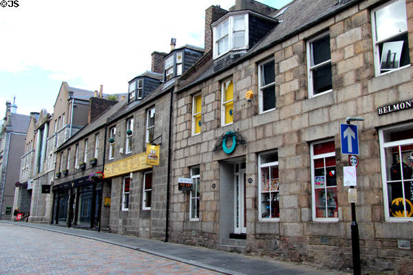 Belmont Streetscape. Aberdeen, Scotland.