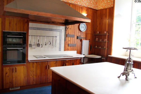 Kitchen at Cawdor Castle. Cawdor, Scotland.