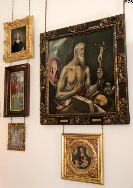 Collection of paintings at Duff House. Banff, Scotland.