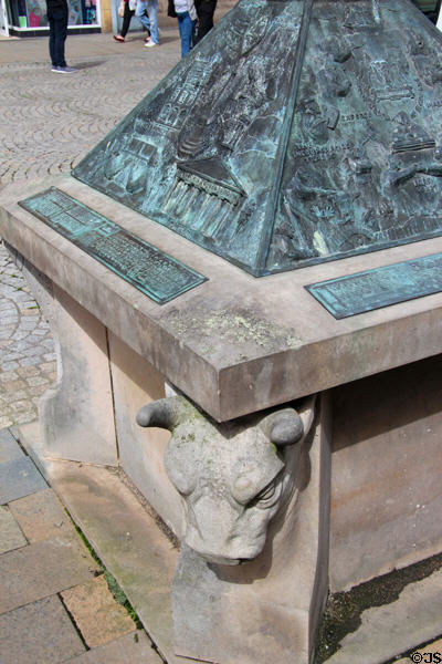 High Street Fountain (1844-6) by Thomas Mackenzie. Elgin, Scotland.