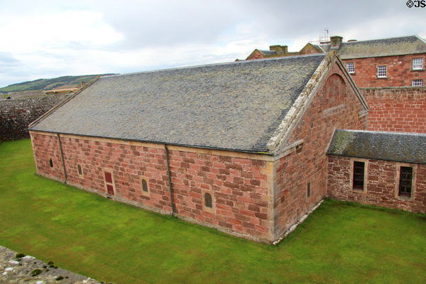 Grand munition magazine at Fort George. Fort George, Scotland.