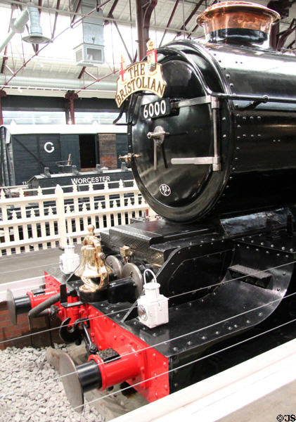 The Bristolian locomotive which provided passenger service between London Paddington Station & Bristol at STEAM Museum of Great Western Railway. Swindon, England.
