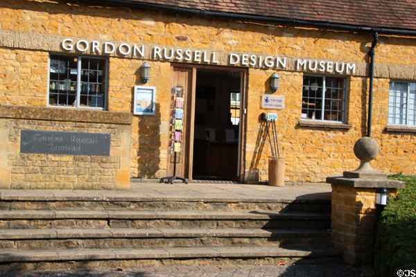 Entrance to Gordon Russell Design Museum. Broadway, England.
