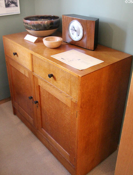 Sideboard (1931) designed by W.H. Russell & part of the Weston dining group at Gordon Russell Design Museum. Broadway, England.