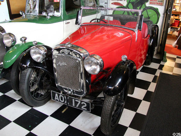 Austin 7 Nippy (1935) an economical amateur racing car, at Cotswold's Motoring Museum. Bourton-on-the-Water, England.