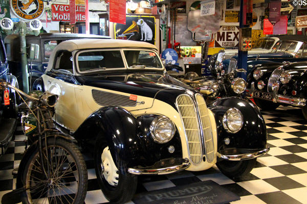 BMW 327 (1938) a sports tourer at Cotswold's Motoring Museum. Bourton-on-the-Water, England.