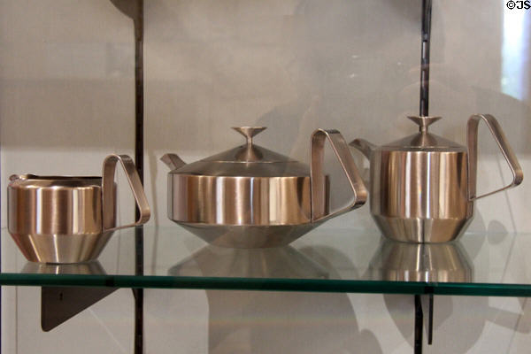 Alveston tea set made by Old Hall (from 1964) at Court Barn Museum. Chipping Campden, England.