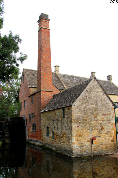 Old Mill (18thC) which ground flour until 1958. Lower Slaughter, England.