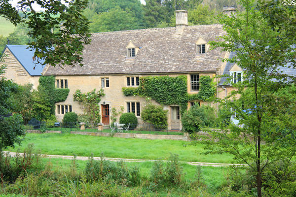 Cotswold style manor house. Upper Slaughter, England.