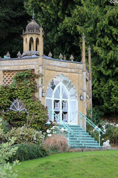 Octagonal or Tent Room at Sezincote. Moreton-in-Marsh, England.