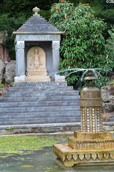 Temple to Surya at Sezincote. Moreton-in-Marsh, England.
