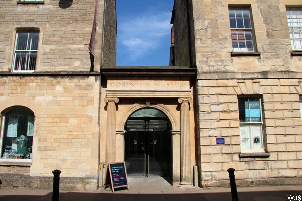 Corinium Museum containing artifacts from what is now Cirencester from Neolithic to Victorian times. Cirencester, England.