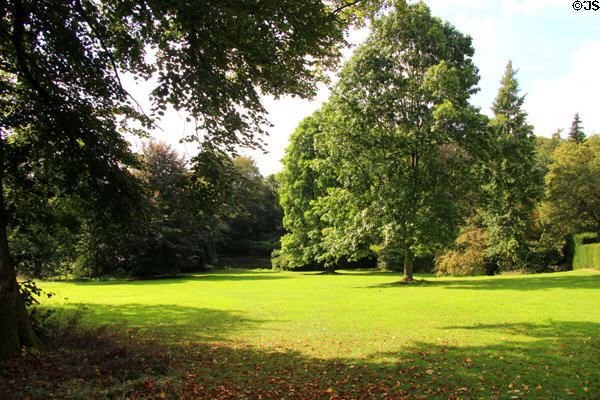 Grounds at Wightwick Manor. Wolverhampton, England.