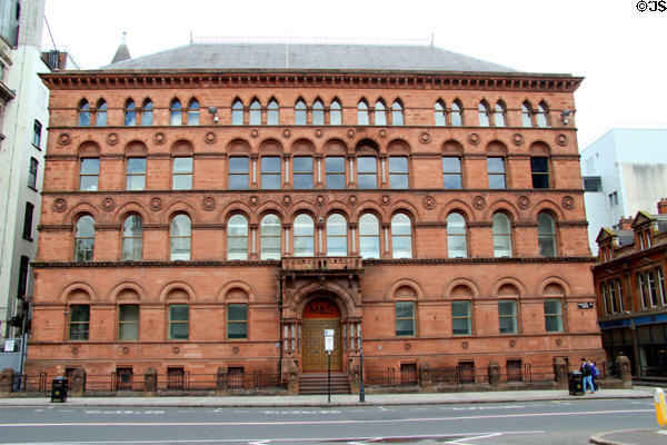 Former Water Office (Marks & Spencer) (1869) (1 Donegall Square North). Belfast, Northern Ireland. Architect: Lanyon, Lynn & Lanyon.